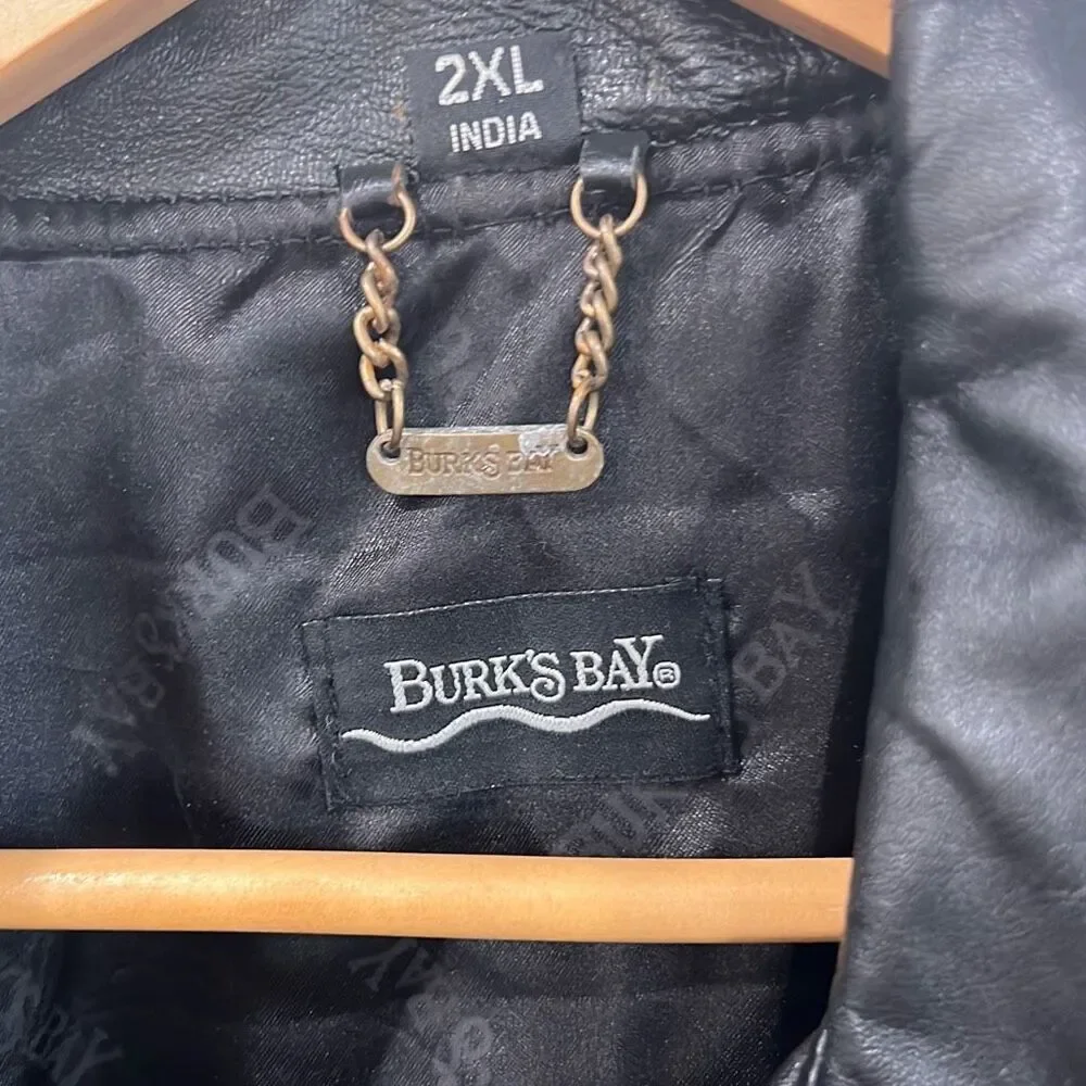 Burk's Bay Michelin Genuine Leather Jacket‎ 2XL